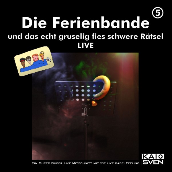 Die Ferienbande: Die Ferienbande und das echt gruselig fies schwere Rätsel LIVE (Hörspiel) - 2 CDs